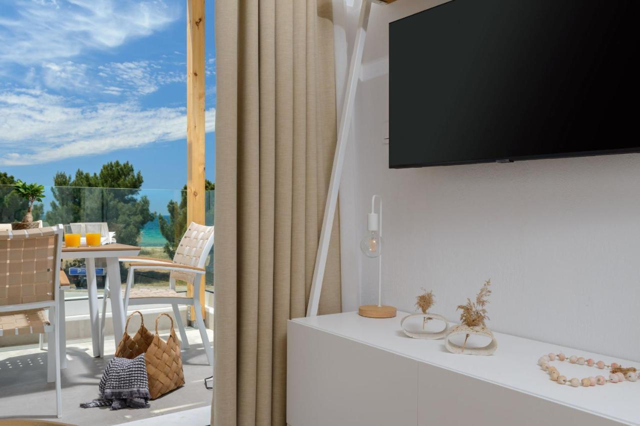 Nisea Beach Apartments Prínos Exteriör bild