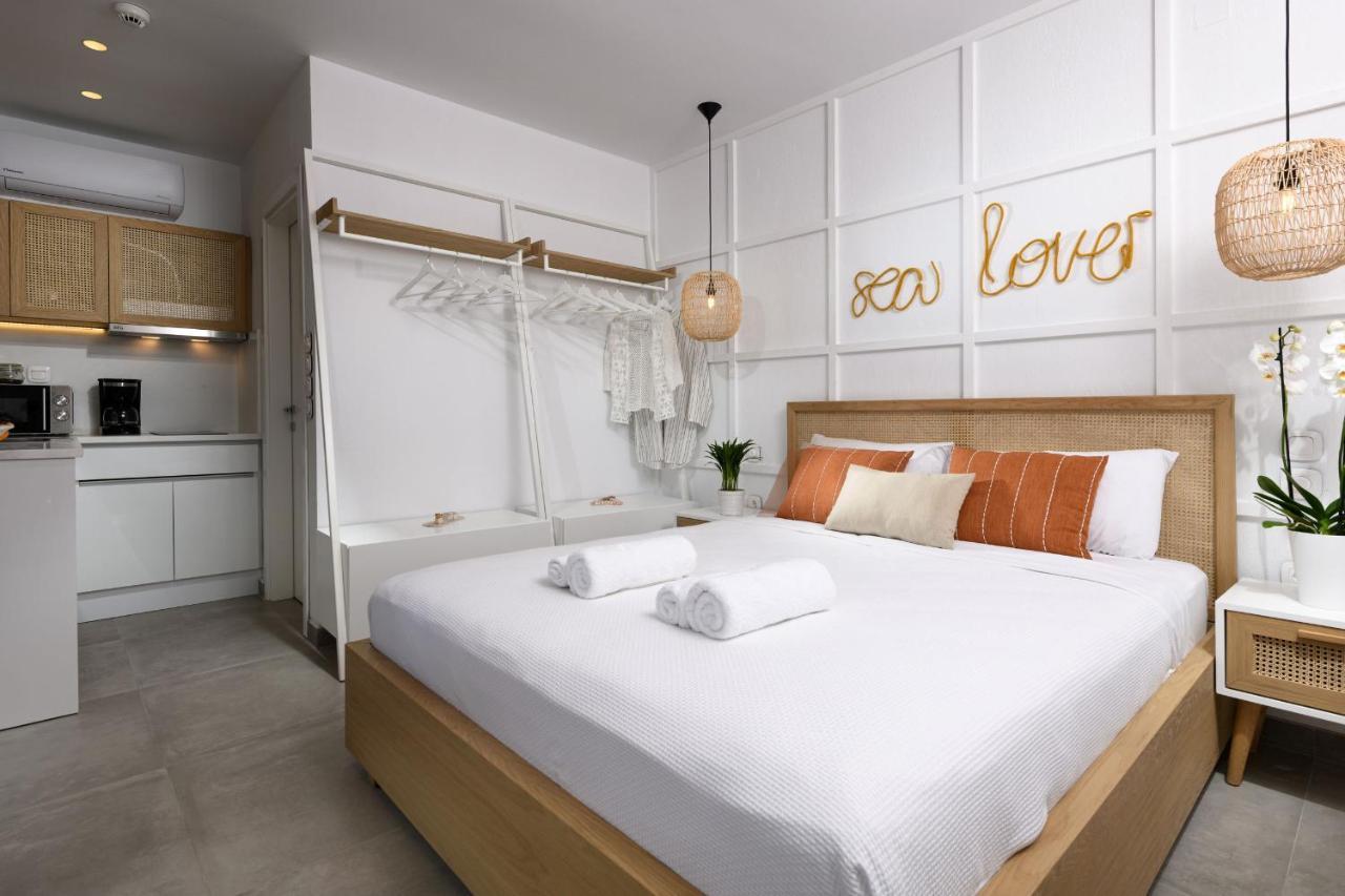 Nisea Beach Apartments Prínos Exteriör bild
