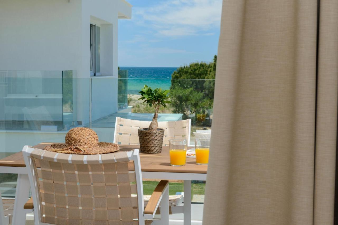 Nisea Beach Apartments Prínos Exteriör bild