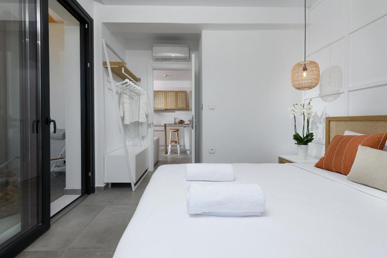 Nisea Beach Apartments Prínos Exteriör bild