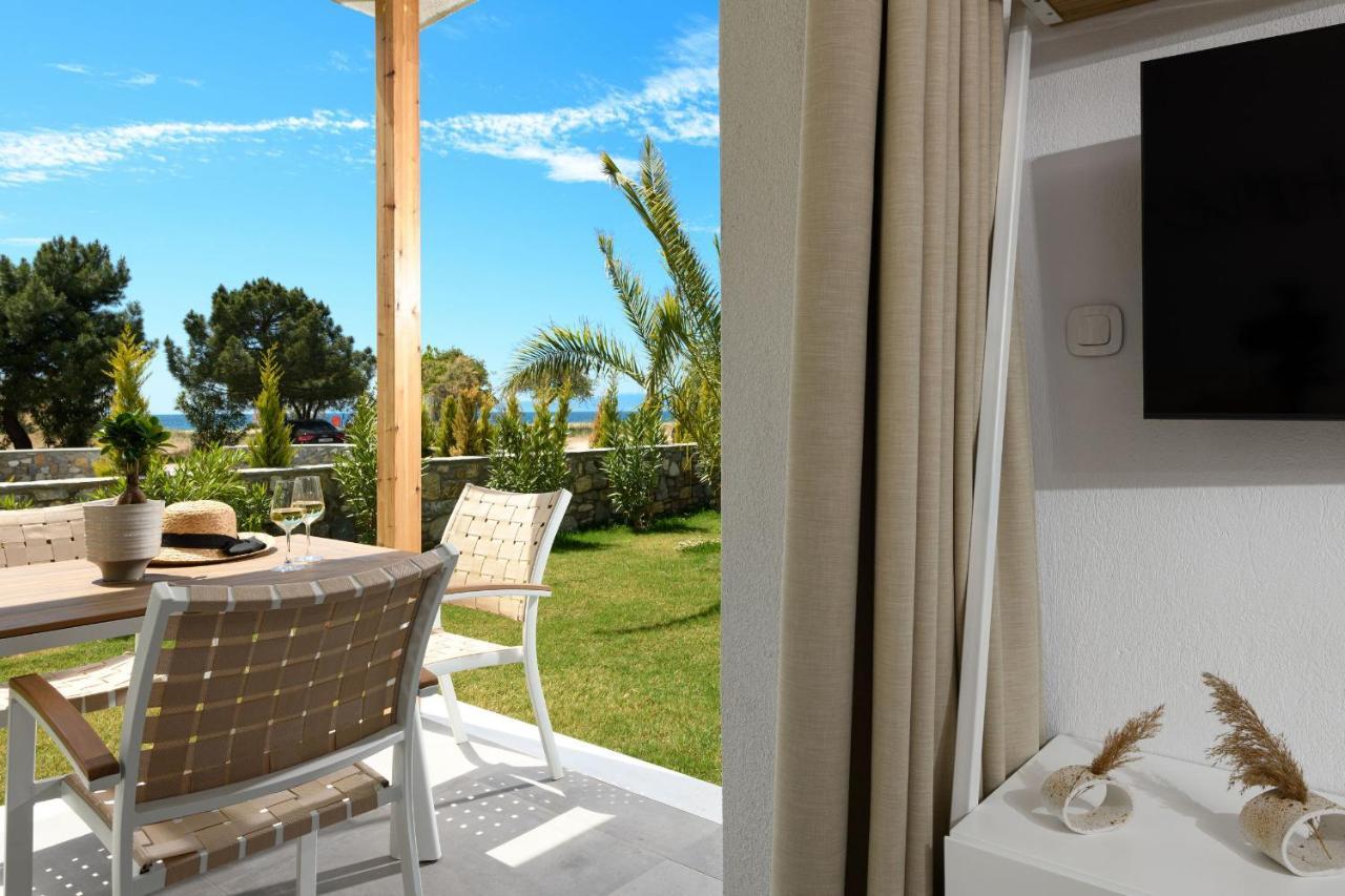 Nisea Beach Apartments Prínos Exteriör bild