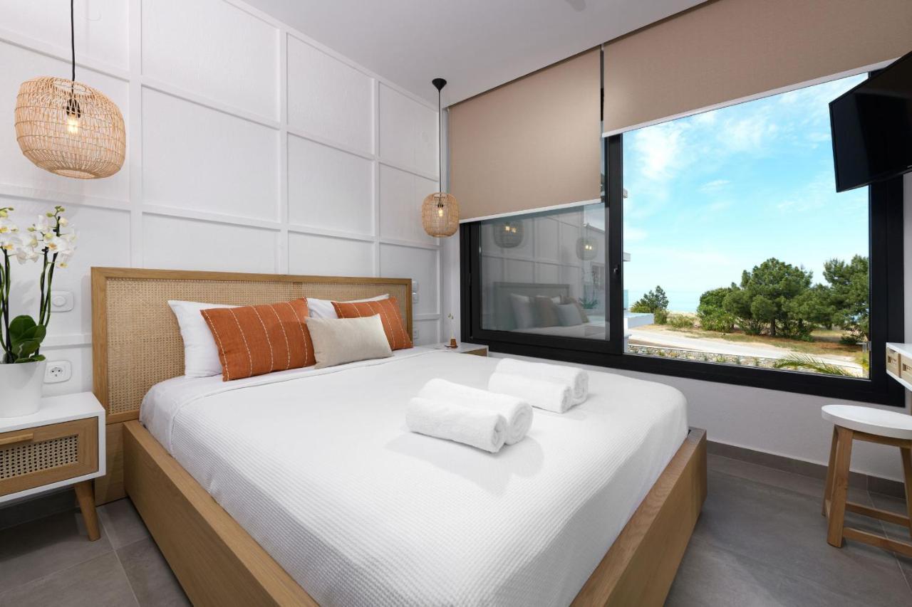 Nisea Beach Apartments Prínos Exteriör bild