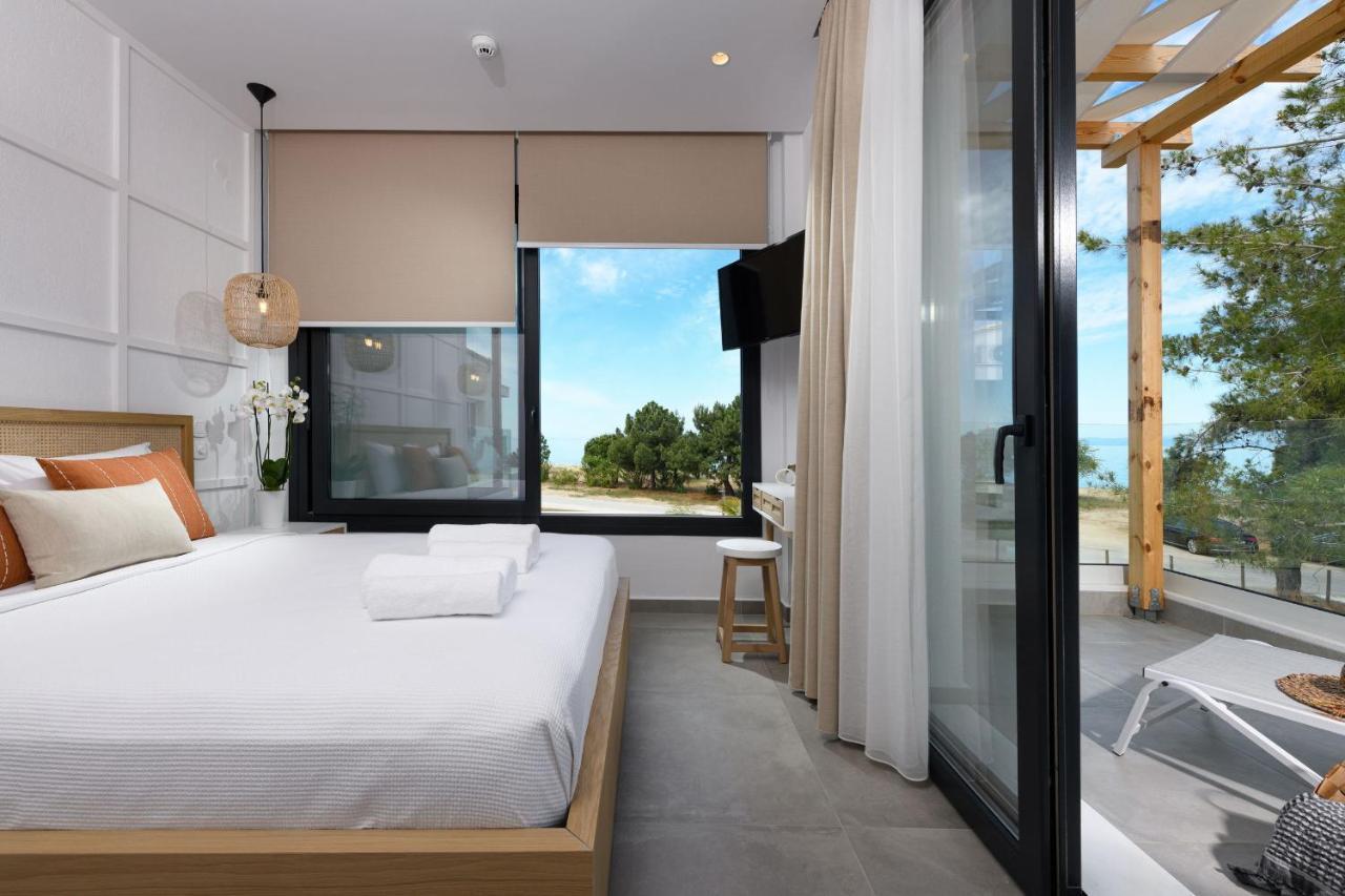 Nisea Beach Apartments Prínos Exteriör bild