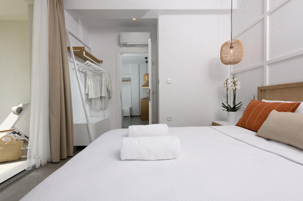 Nisea Beach Apartments Prínos Exteriör bild