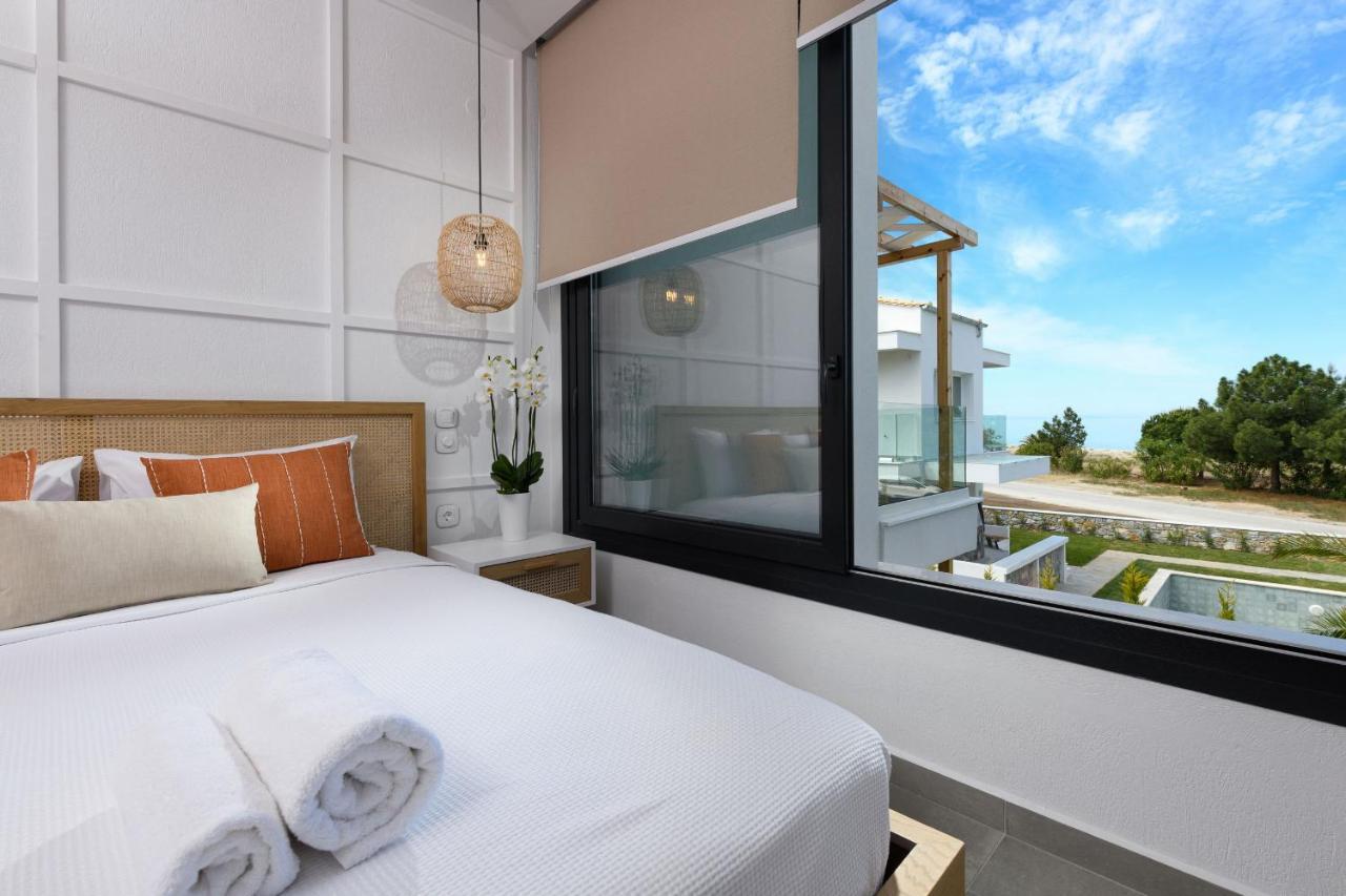 Nisea Beach Apartments Prínos Exteriör bild